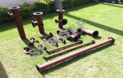 MSRL MS Rubber Lined Pipes by Shroff Process Pumps