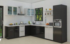 L Shape Modular Kitchen by The Interior Nation
