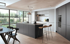 L Shape Modular Kitchen Cabinet by Ghar Interio