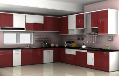 Multi Color Modular Kitchen by Nice Decoration Experts