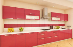 Sleek Modular Kitchen by Shree Rang Constructions & Real Estate