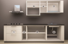 Straight Modular Kitchen by The Urbane Decor Group