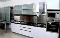 Straight Modular Kitchens by Gyan Overseas
