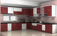 Stylish Modular Kitchen by Hanuman Aluminium