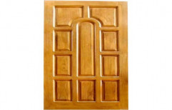 Brown Pine Wood Flush Door