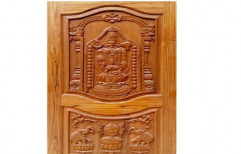 Solid Wood Carving Teak Door by Shivshakti Door World