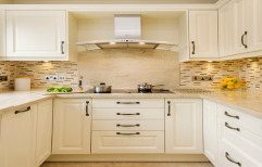 U-Shaped Modular Kitchen by Classic Interiors