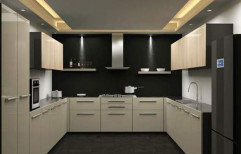 Wooden Modular Kitchen by Ss Home Zone