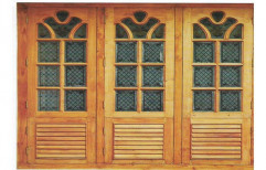 Wooden Window Door by Solanki Industries