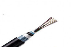8 Core Multi Mode Steel Tape Armored Fiber Optic Cable by Gk Global Trade Private Limited