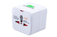 All in One World Travel Adapter Surge Protector Converter Charger Plug by Ratna Distributors