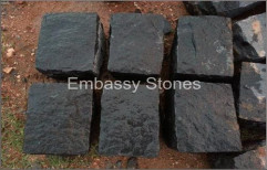 Black Cobbles 14/20 cm by Embassy Stones Private Limited
