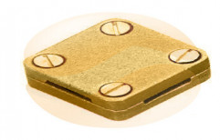 Brass Square Clamp by Crystal Corporation
