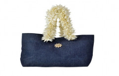 Denim & Floral Handbag by Shraddha Charitable Trust