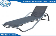 Folding Aluminum Sun Lounge by Modcon Industries Private Limited