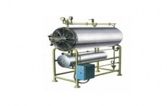 Horizontal High Pressure Cylindrical Sterilizer by Sgm Lab Solutions