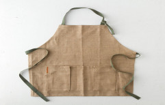 Jute Cooking Apron by Indarsen Shamlal Private Limited