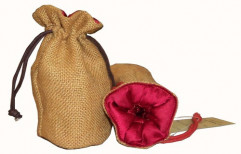 Jute Pouch Bag by S. L. Packaging Private Limited