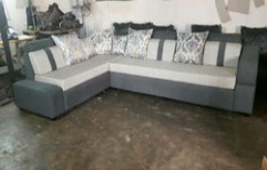 L Shape Sofa Set by Nice Furniture