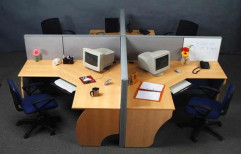 Office Computer Workstation by Desara Design Private Limited