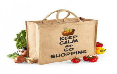 Printed Jute Shopping Bag by Techno Jute Products Private Limited