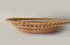 Round Cane Basket by My Home Creative Exports Private Limited