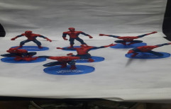 Spiderman Cake Toppers by Matchless Machine Tools