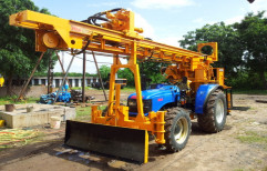 Tractor Mounted Portable Drilling Rig by Dhiraj Engineering Works