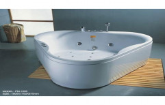 Triangle Shape Bathtub by Spring Valley Wellness Solutions