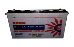 6LMS100L Exide Solar Tubular Battery by Salasar Battery House