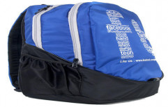 Blue and Black Casual Backpack by Jai Ambay Enterprises
