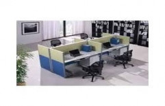 Four Panel Office Workstation by Hunar Interior And Decorators