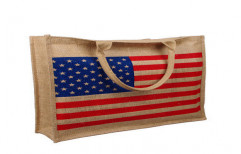 Jute States Flag Bag by Cmtp Export Pvt.Ltd.