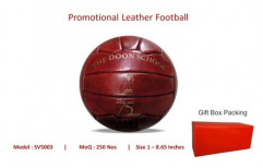 Promotional Leather Football - 5 by Scorpion Ventures (OPC) Private Limited