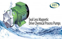 Seal Less Magnetic Drive Chemical Process Pump by Shah Brothers
