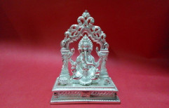 Silver Plated Ganesha Statues by Mamta Enterprises