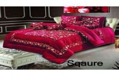 Sqaure Wedding Bed Set by Utsav Home Retail