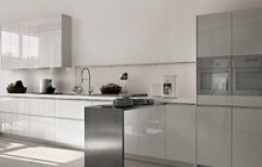 Stainless Steel Modular Kitchen by The Designism