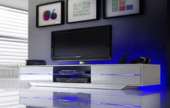 Stylish LED TV Wall Unit by Kitchen Deck Dot In