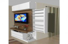 TV Wall Unit by Imran Developers