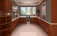 U Shaped Modular Kitchen by Kitchen Design
