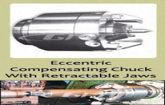 Used Eccentric Compensating Chuck with Retractable Jaws by Taj Enterprises