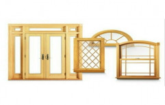 Wooden Window Frame by Divyansh Hardware And Furniture