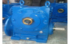 Input Output Hollow Worm Reduction Gearbox by Micro Precision Works