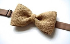 Jute Bow Tie by Zarchi Need Private Limited