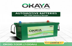 Okaya Solar Battery-100ah by Raysteeds Energy Private Limited