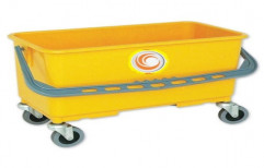 Pro Multi-Util Bucket Trolley by Inventa Cleantec Private Limited