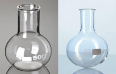 Round / Flat Bottom Flask, 500ml. by Surinder And Company
