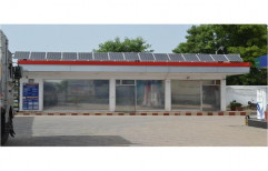 Solar Powered Petrol Pump by Shlok Solar Energy India Private Limited
