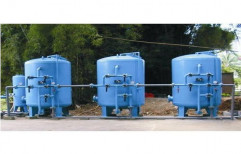 Water Iron Removal Filter Plant by SAMR Industries